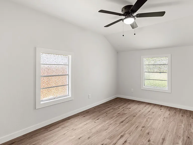 3rd room to the right of the house if you are standing facing the front door