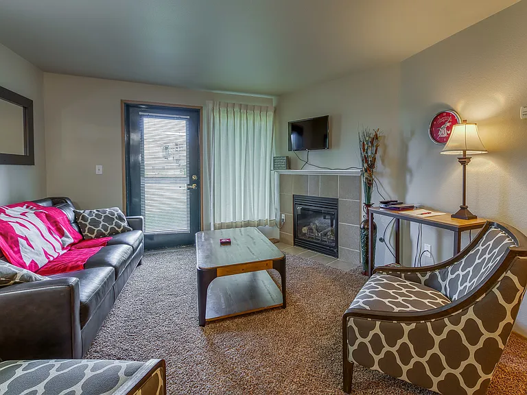 All 3 Bed Apartments Have Gas Fireplaces