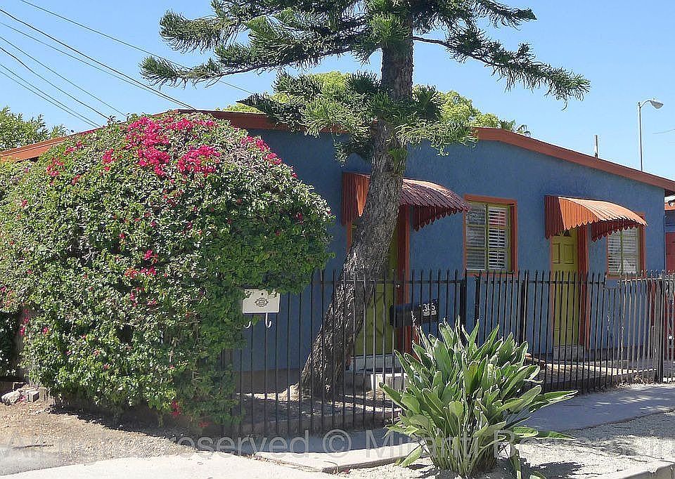 The house from the street