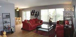 Open Floor Plan with Spacious and Bright Living Room