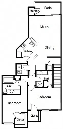 Floor plan B3