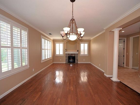 Formal living and dining areas
