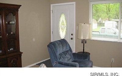 Updated front entry door in 1505