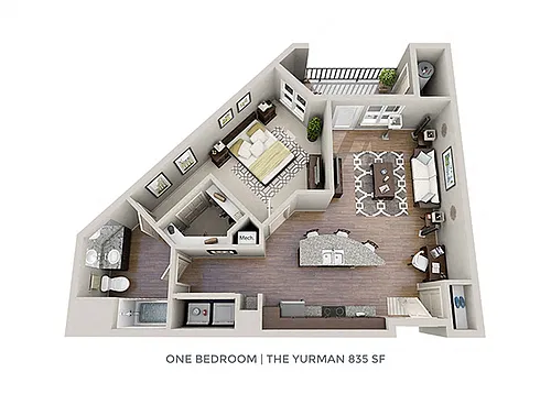 Floor plan The Yurman