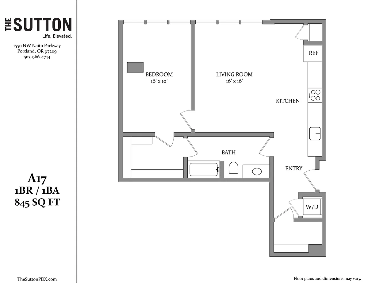 Floor plan A17