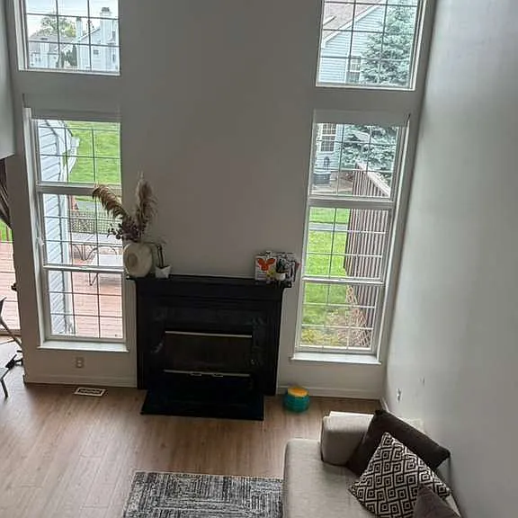 VIEW FROM SECOND FLOOR STAIRS LANDING