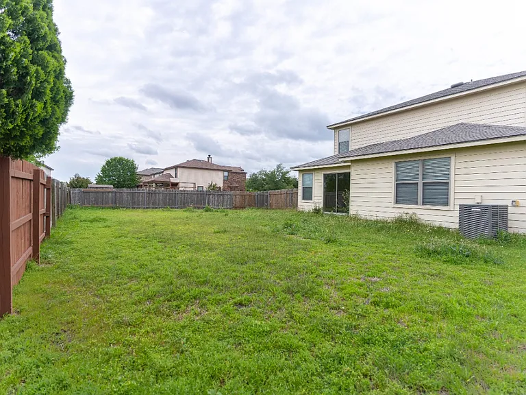 Large Back Yard