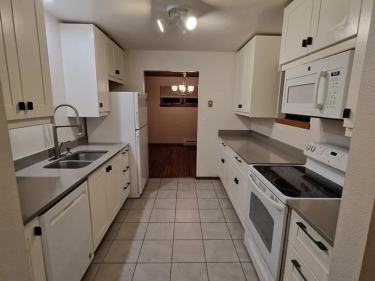 Kitchen Looking to Dining Room