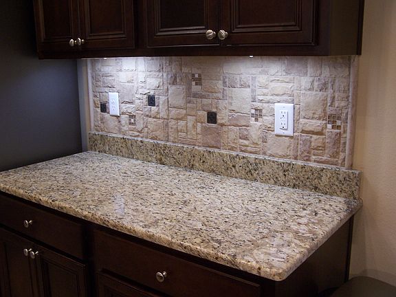 Custom backsplash  