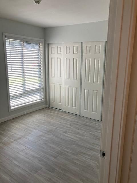 Second bedroom with large closet as well