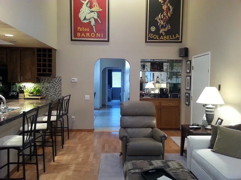 Family Room and Kitchen Combo