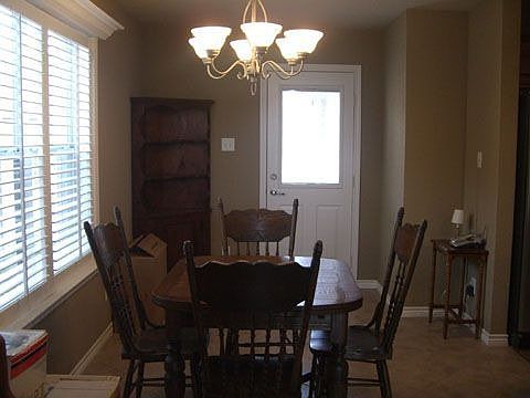 breakfast area