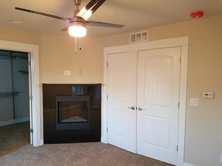 Master Bed Fireplace