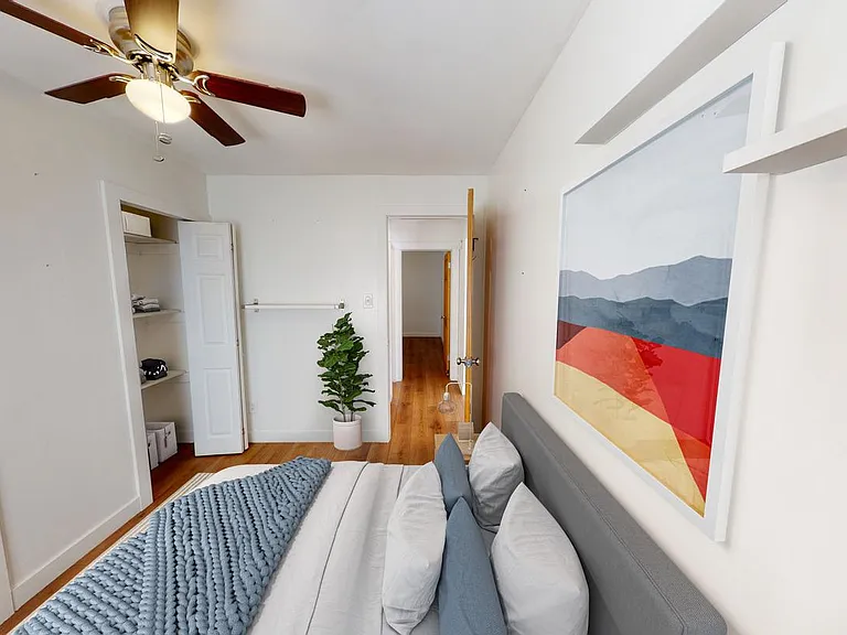 Bedroom 4. This image shows a virtually furnished space. Bedrooms come unfurnished.