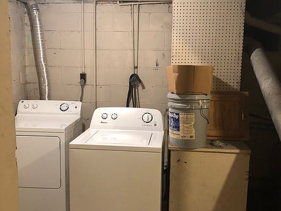 Basement laundry