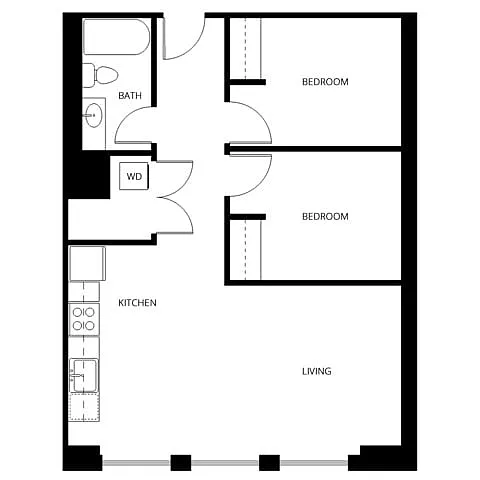 Floor plan B1-ABW