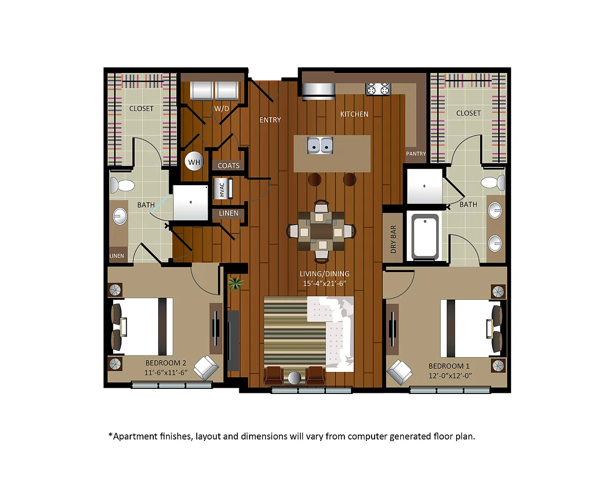 Floor plan B3