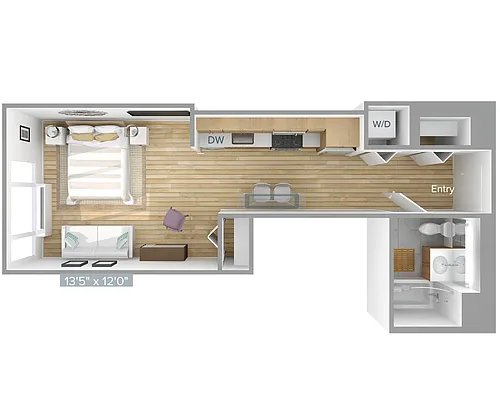 Floor plan S1-445