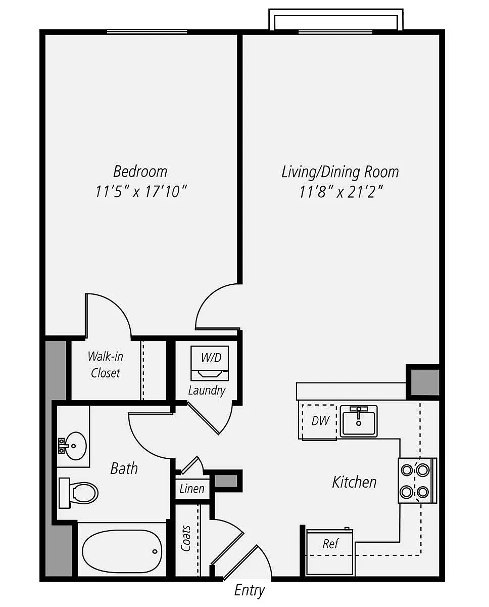 Floor plan A1-412