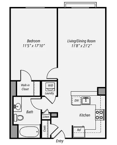 Floor plan A1-412