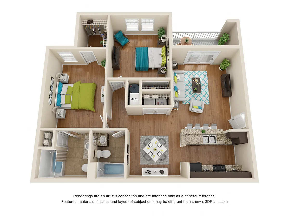Floor plan Mowbray