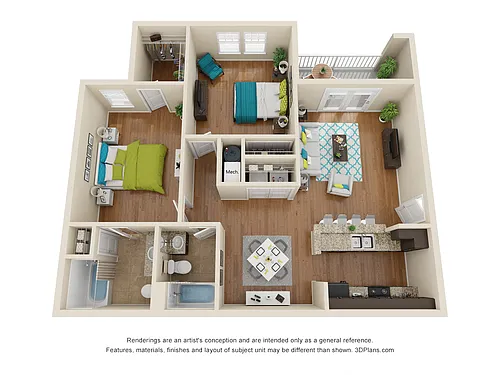 Floor plan Mowbray