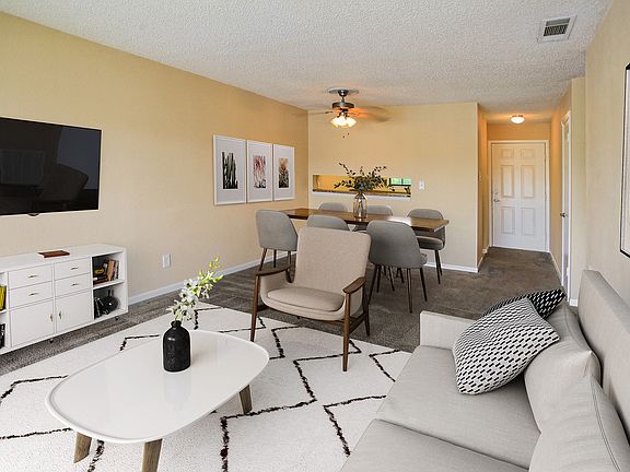 Spacious Living and Dining Areas