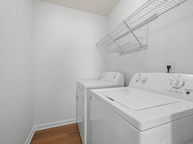 Laundry Room w/full size washer+dryer