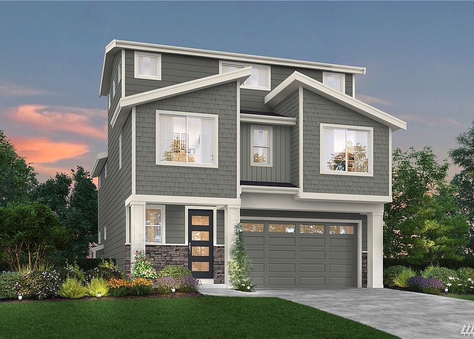 Plan 2581 Elevation "A" rendering. Details may vary.