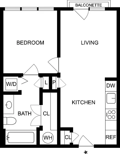 Floor plan A1A