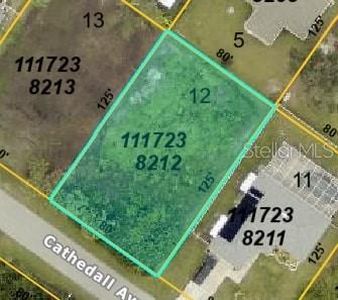 LOT 12 Cathedall Ave LOT 12, North Pt, FL, 34288