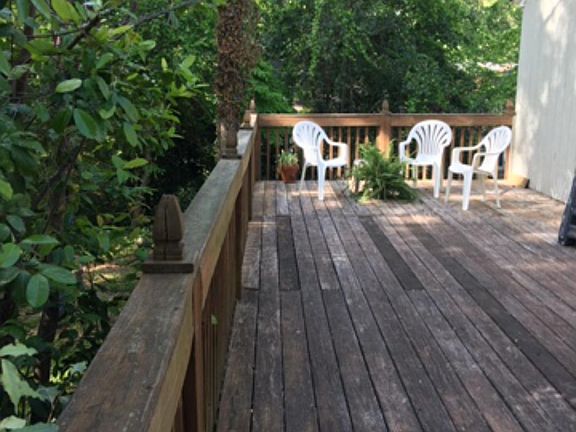 LARGE BACK DECK