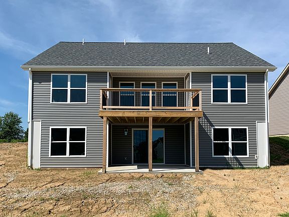 Example Rear Elevation w Walk Out