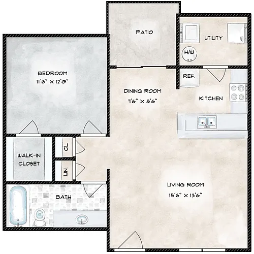 Floor plan A1