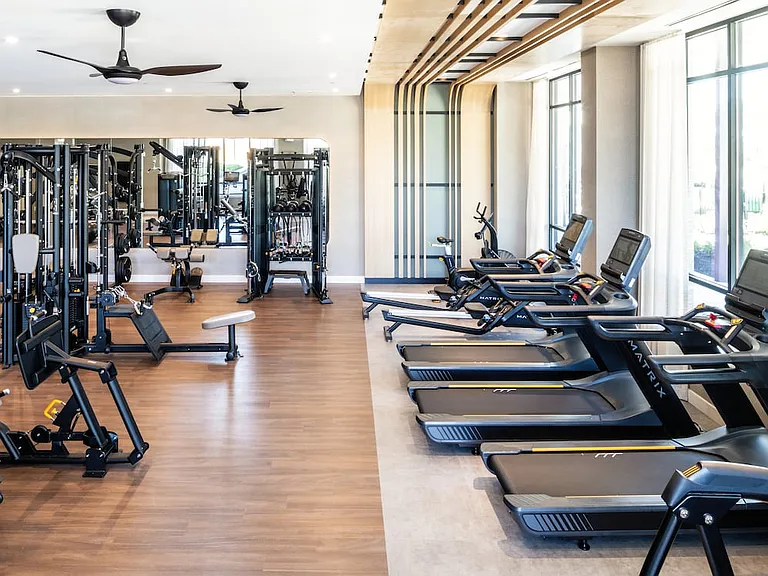 State-of-the-art fitness center