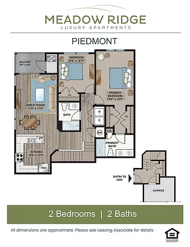 Floor plan Piedmont