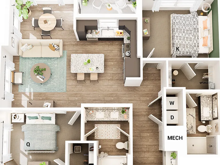 B1 floor plan Broadstone Ingleside