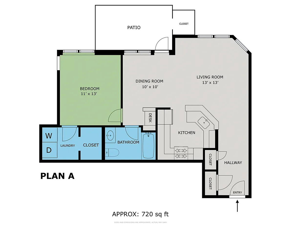 Floor plan Plan A