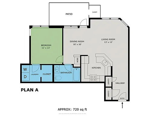 Floor plan Plan A