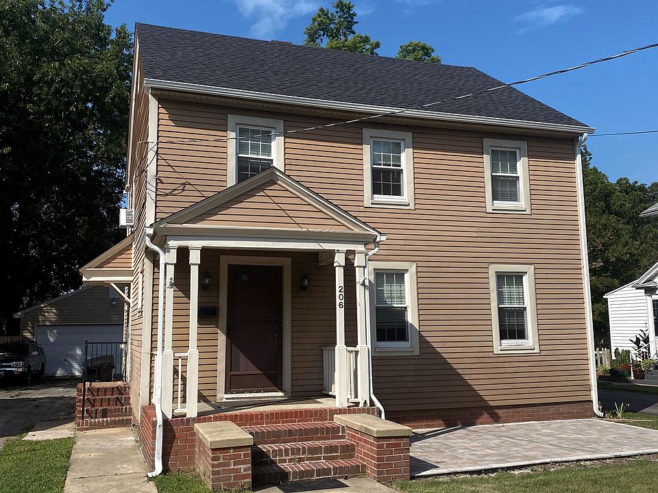 The exterior of the house