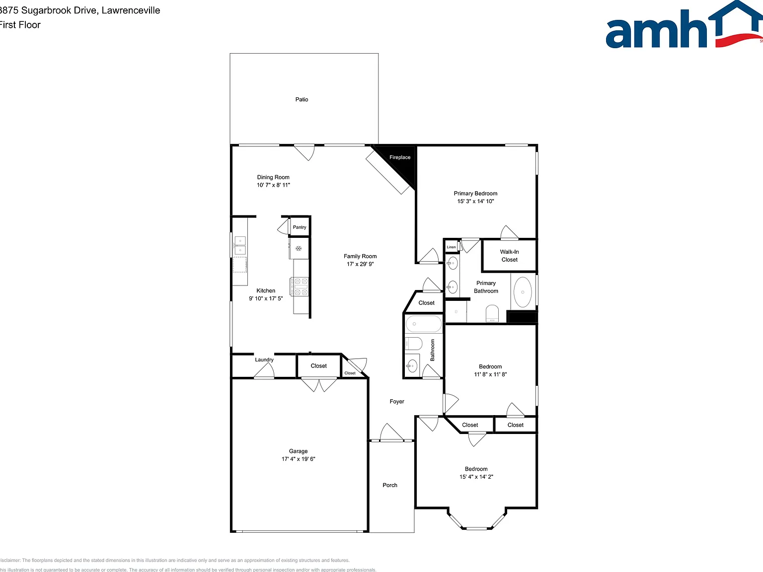 3 bed, 2.0 bath, 1514 sqft, $1,990 — Photo 2