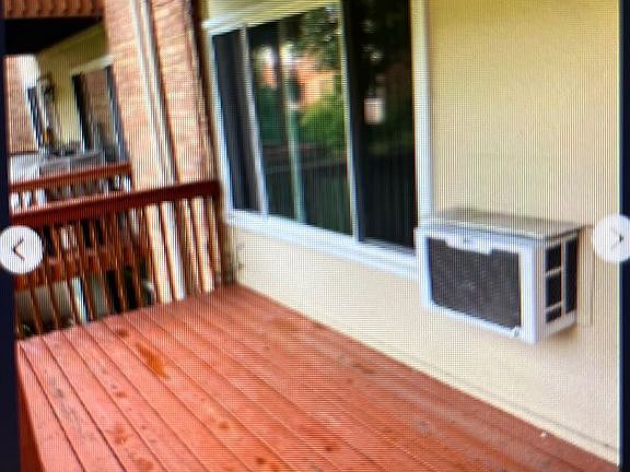 Large balcony