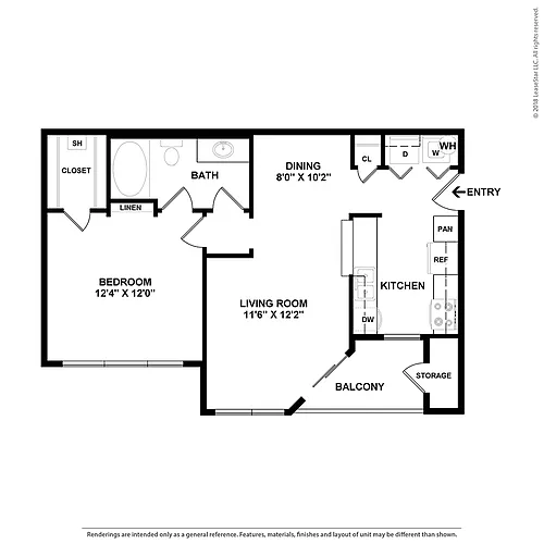 Floor plan Cambridge