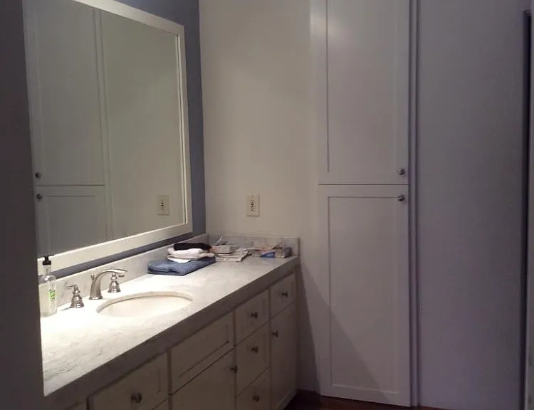 Vanity area - master bathroom