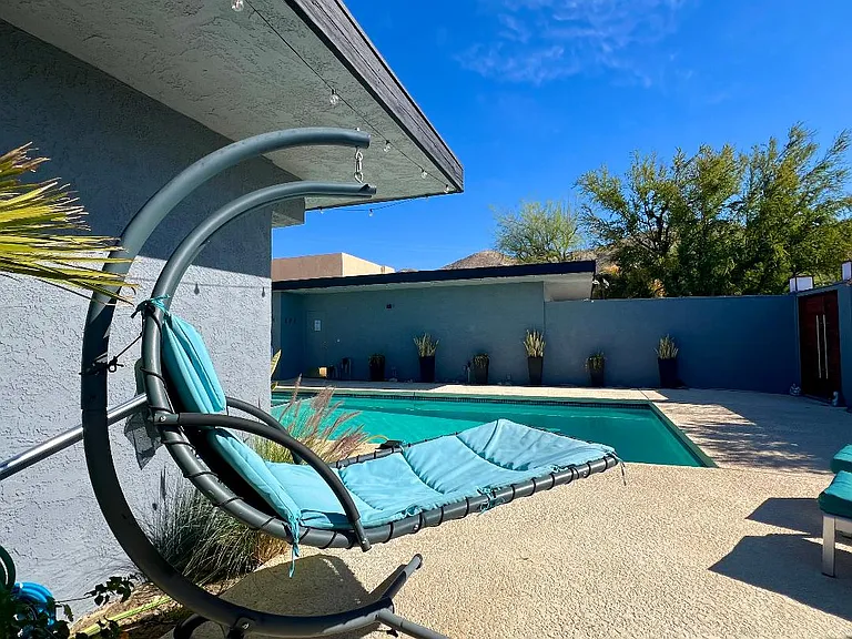 Pool courtyard