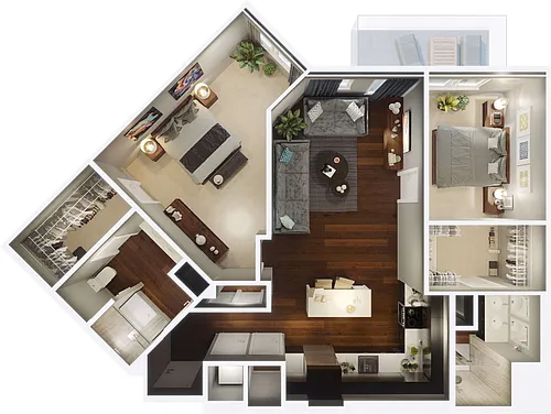 Floor plan Petunia