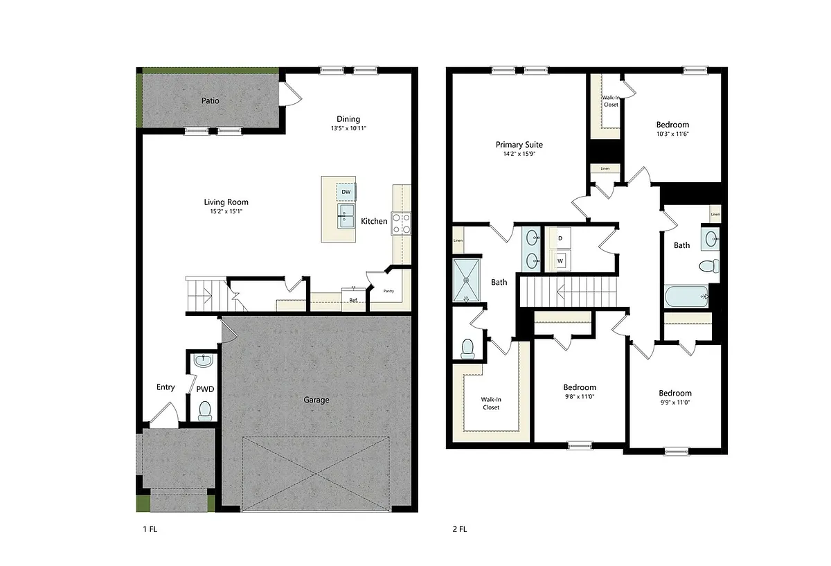 Floor plan Chicory