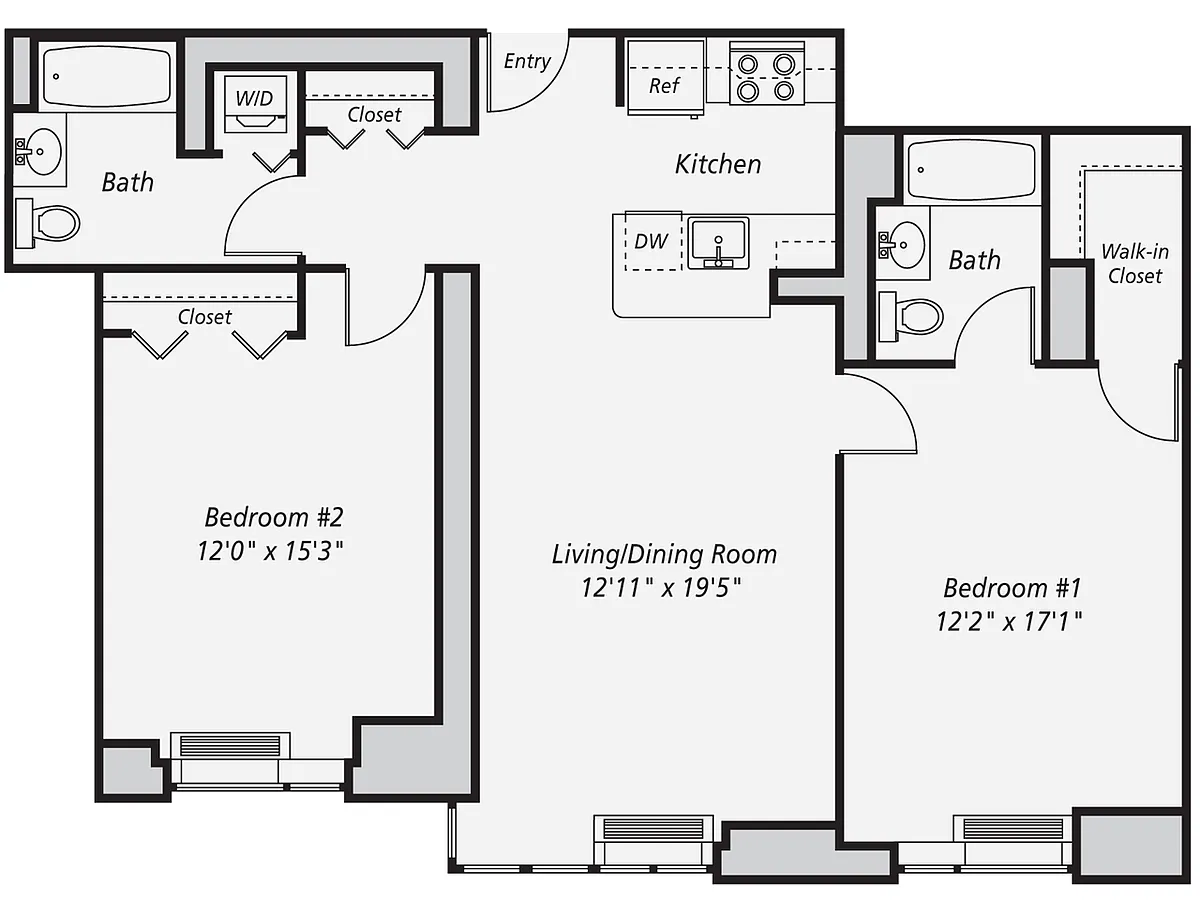 Floor plan B3