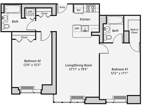 Floor plan B3