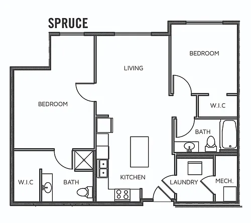 Floor plan Spruce